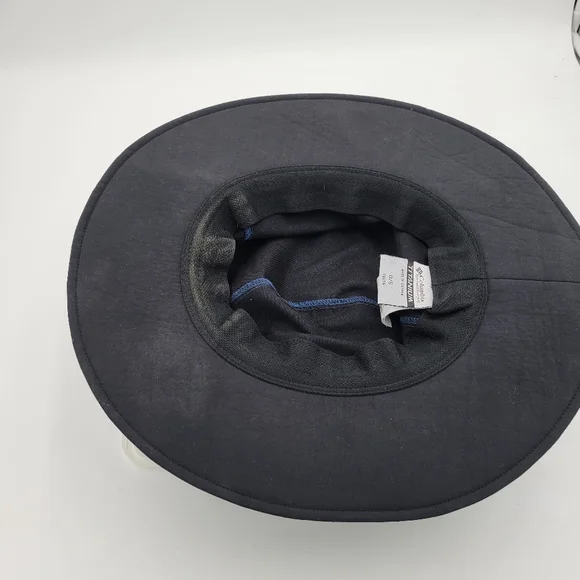 Youth Columbia Titanium Omi-Shade Bucket Hat Navy One Size Unisex - Picture 10 of 10